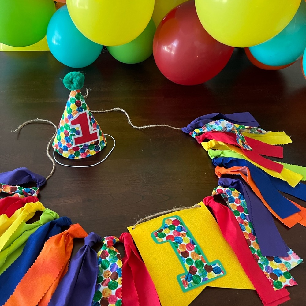 Very Hungry Caterpillar 1st birthday set!